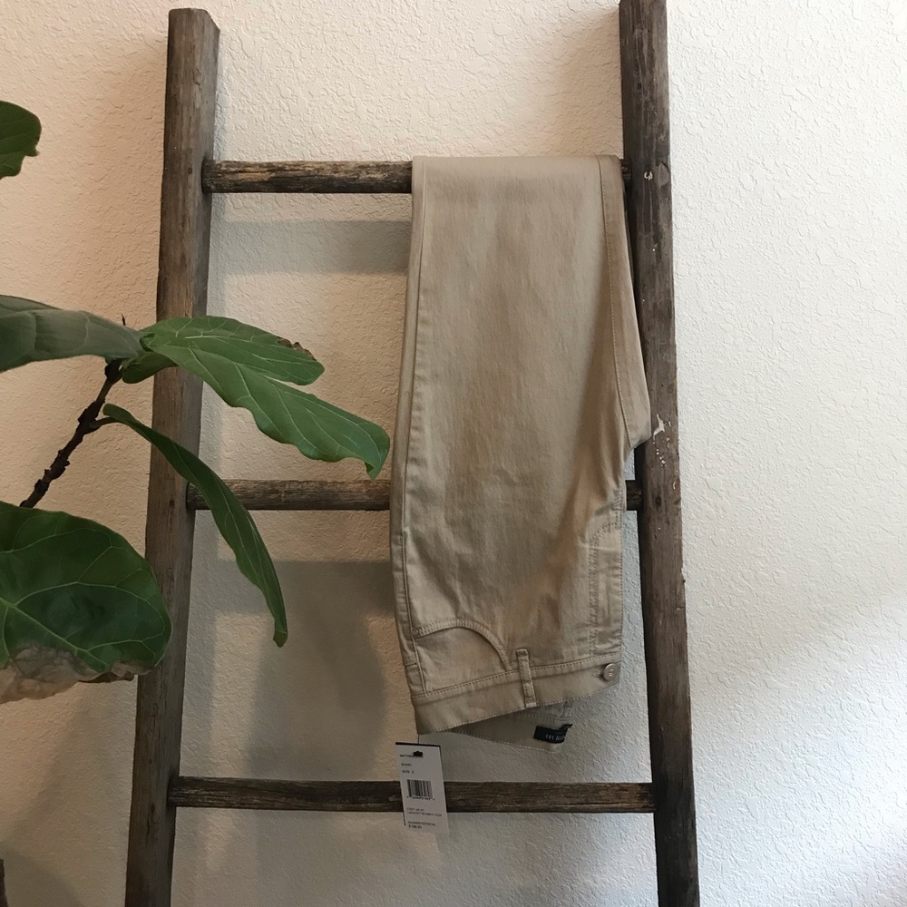 Lafayette 148 tan jeans